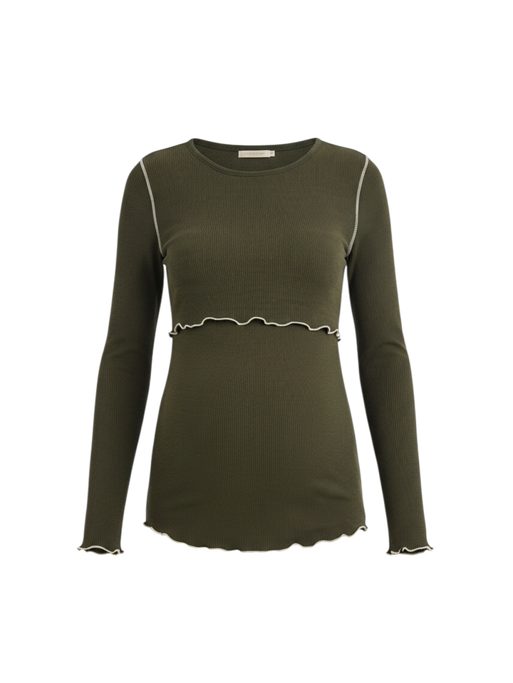 Leona Top - Olive