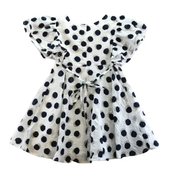 Polka Dots Crinkle Dress