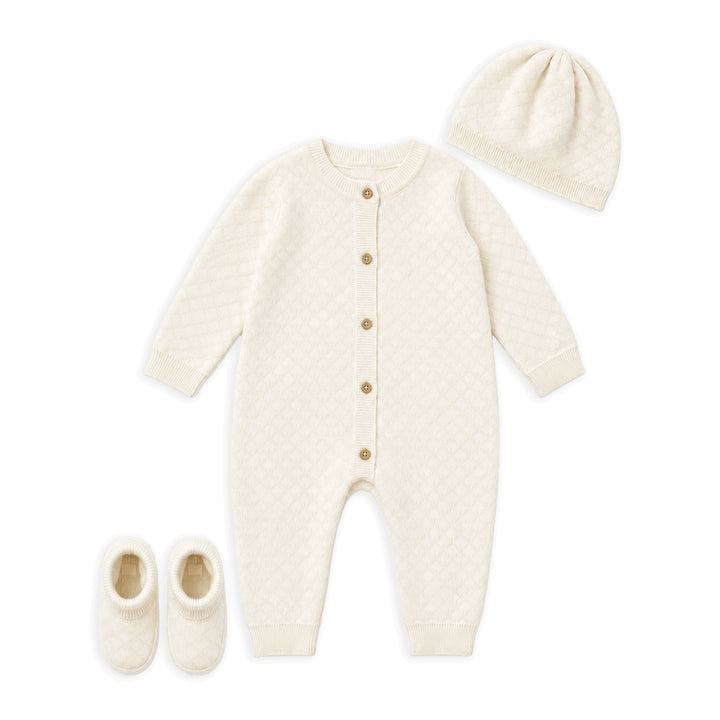 Milan Knit Jacquard 3PC SET