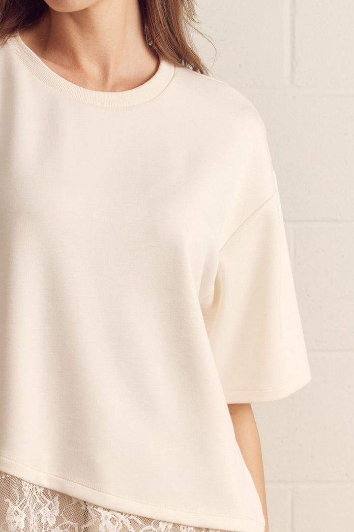 Charlotte Top - Ecru