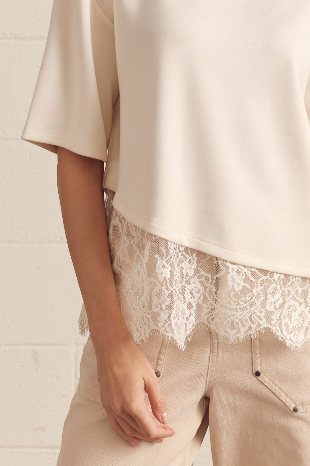 Charlotte Top - Ecru