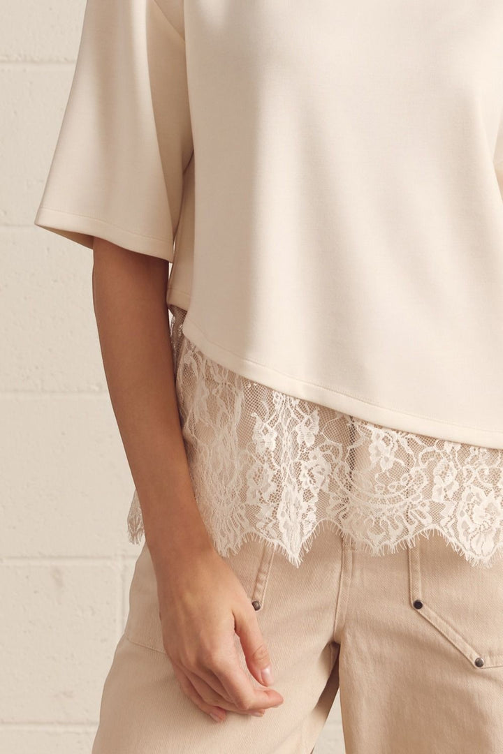 Charlotte Top - Ecru