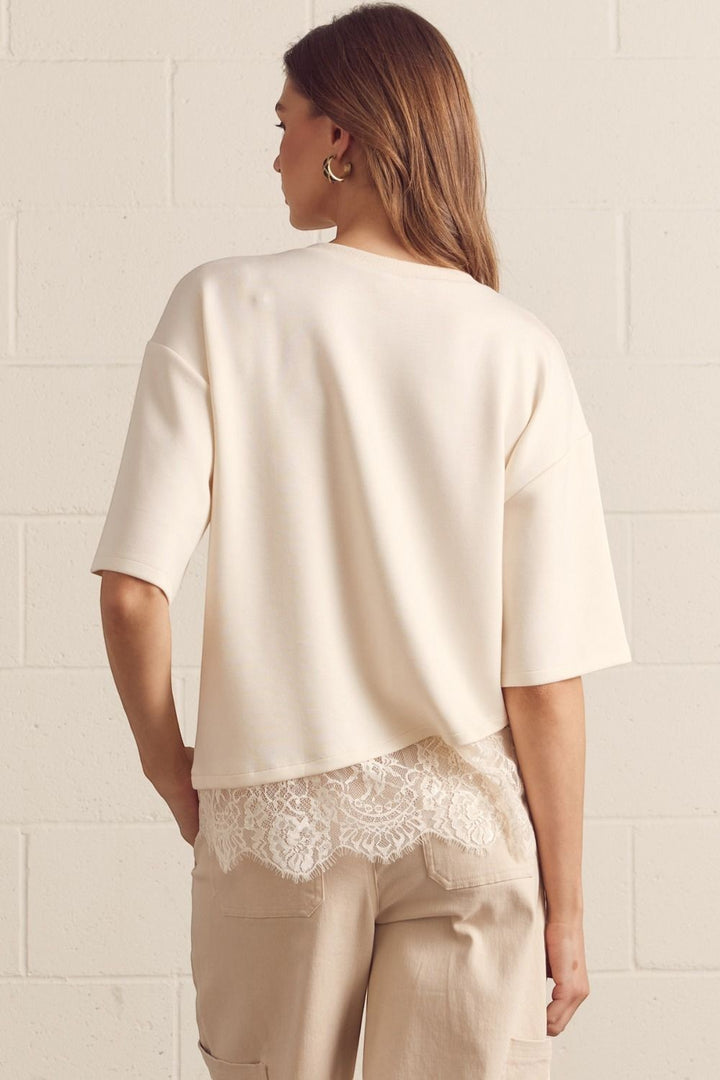 Charlotte Top - Ecru