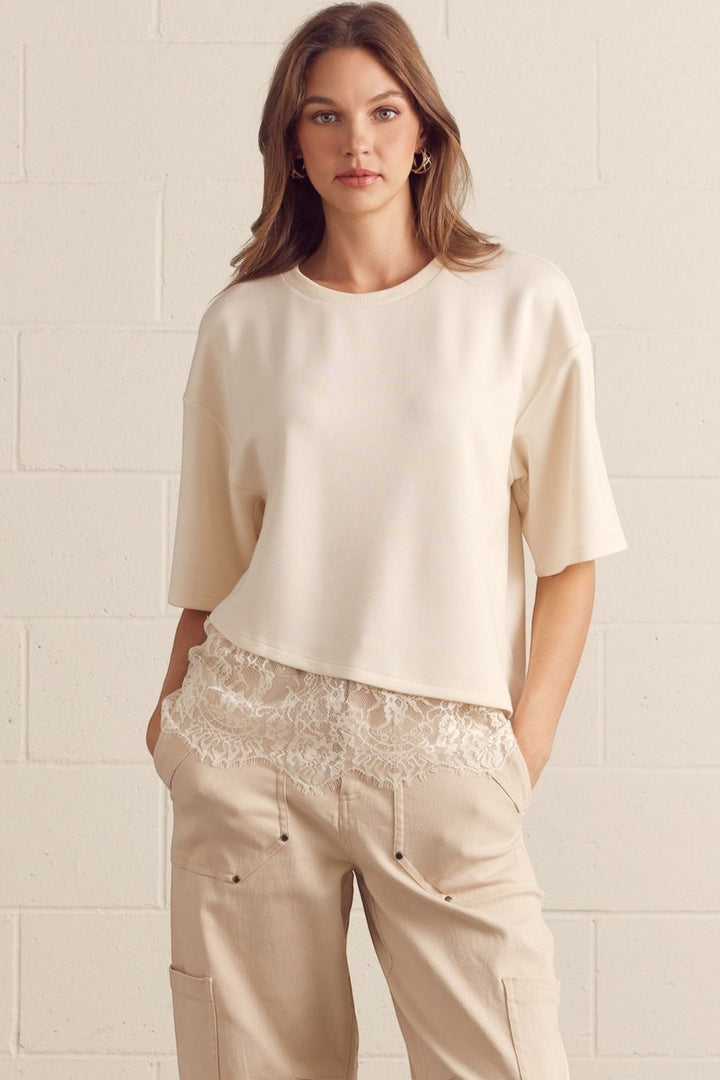 Charlotte Top - Ecru