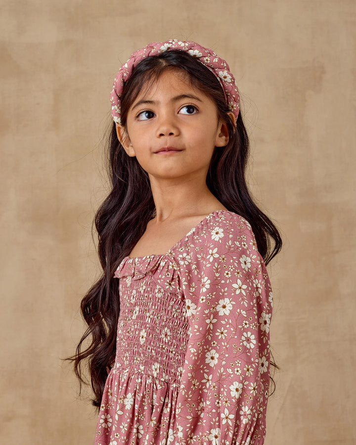 Elodie Dress - Rose Bloom