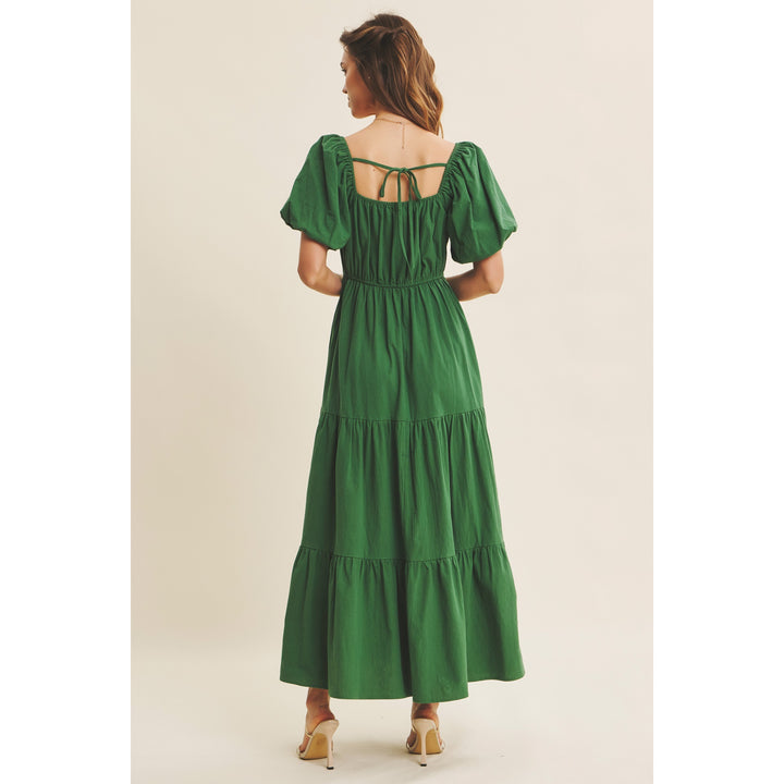 Ethereal Dress - Emerald Green
