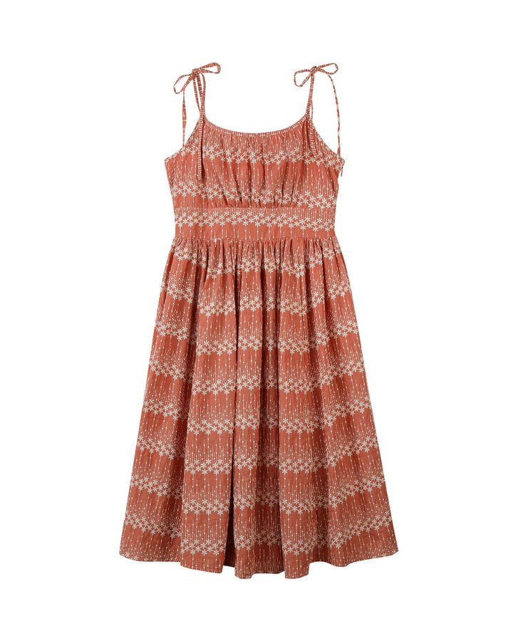 Evelyn Dress - Terracotta