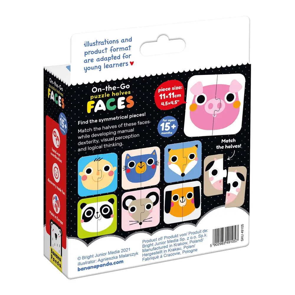 Puzzle Halves - Faces