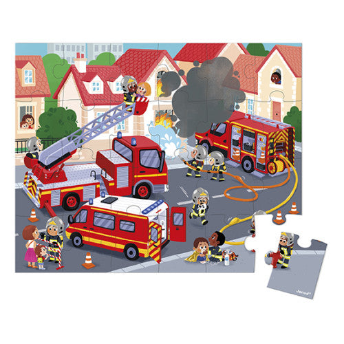 Puzzle - Firemen - 24 Pieces