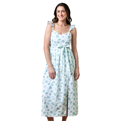 Coastal Cottage Floral Dress - Women's