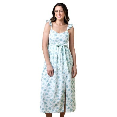 Coastal Cottage Floral Dress - Women's