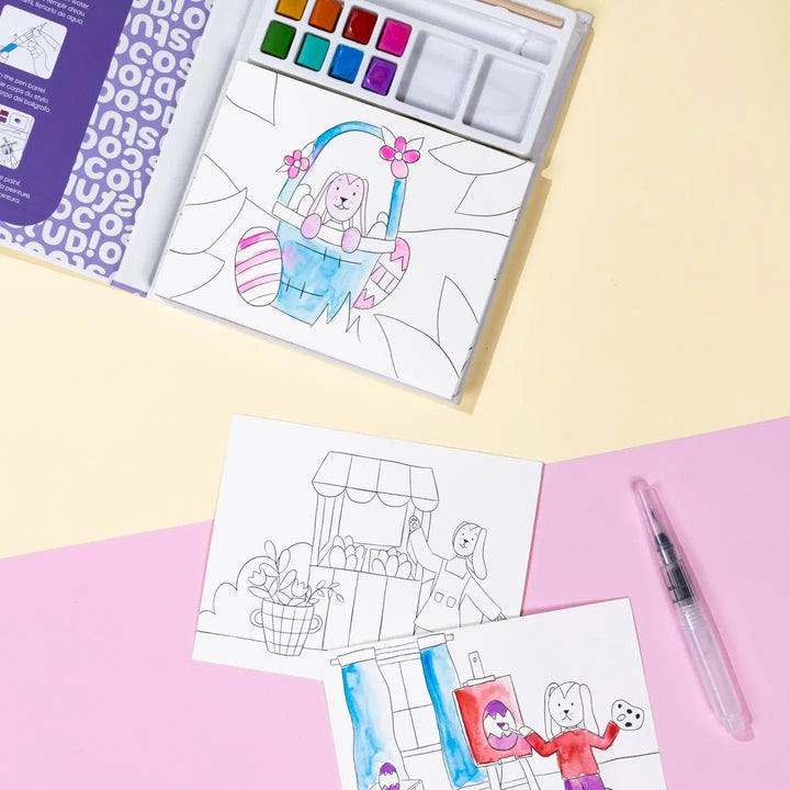 Watercolor Painting Book