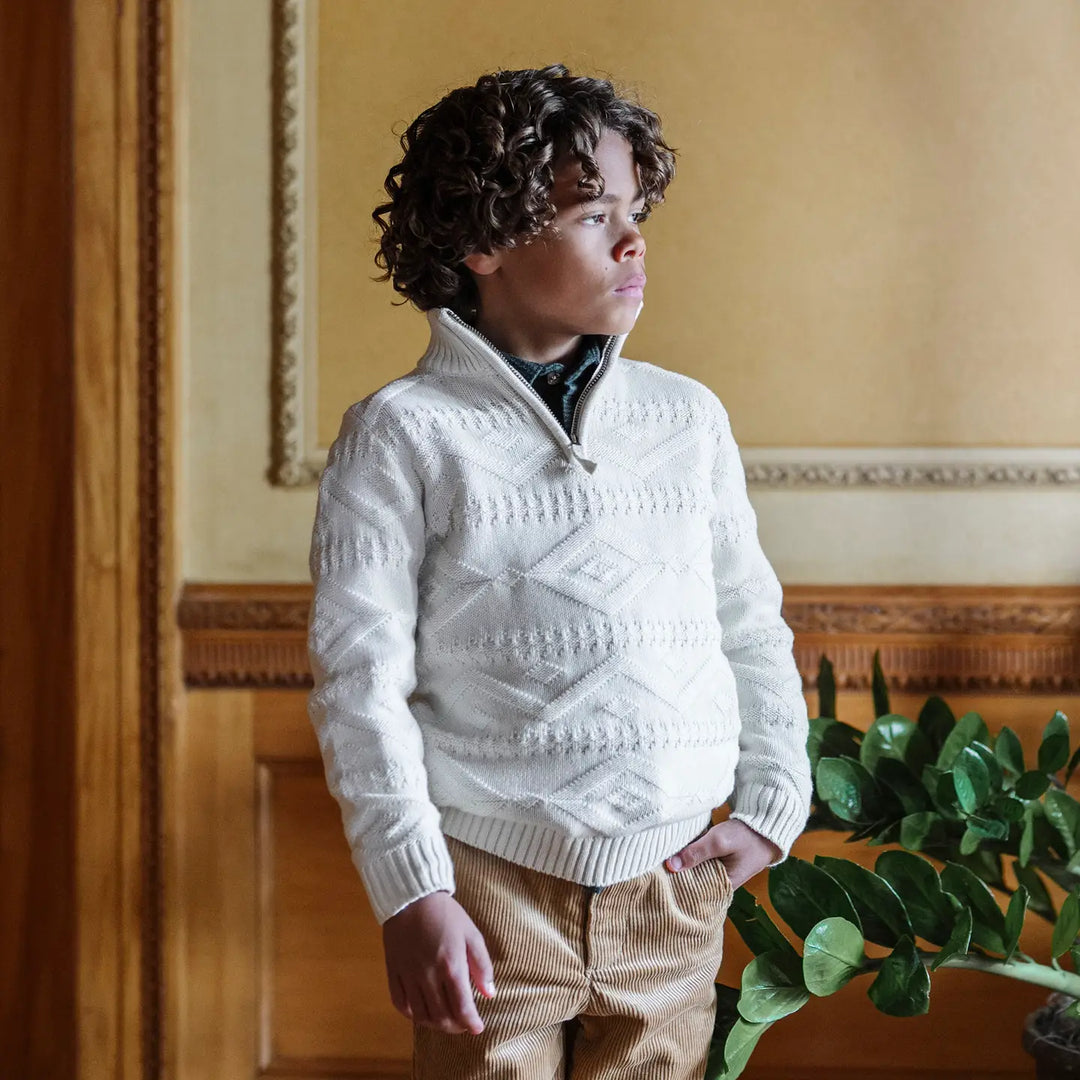 Geo Sweater - Boys