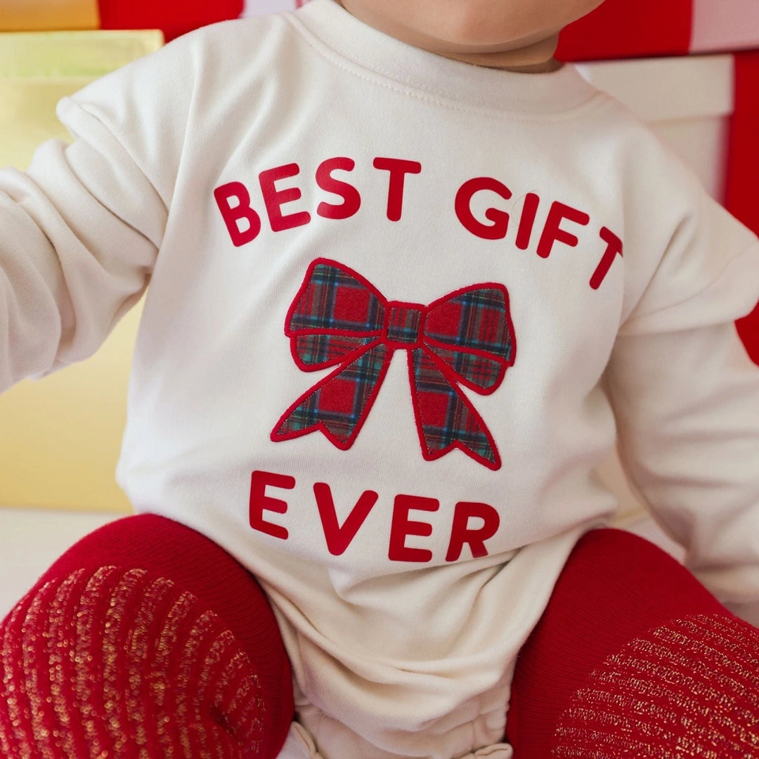 Best Gift Ever Patch Romper