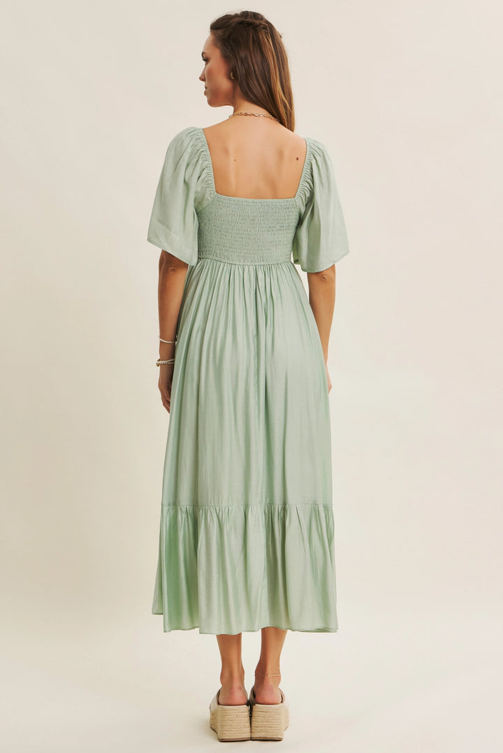Avery Dress - Mint Green