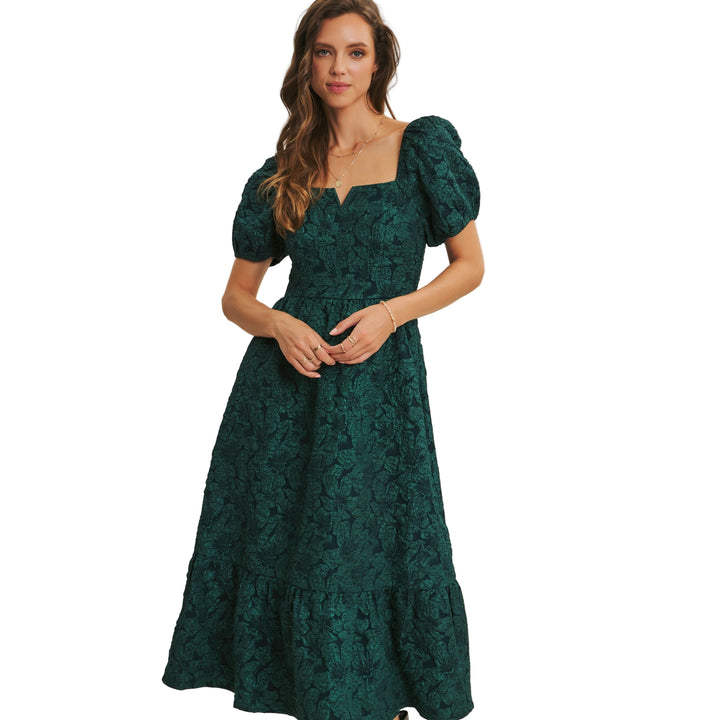 Jordyn Dress - Forest Green