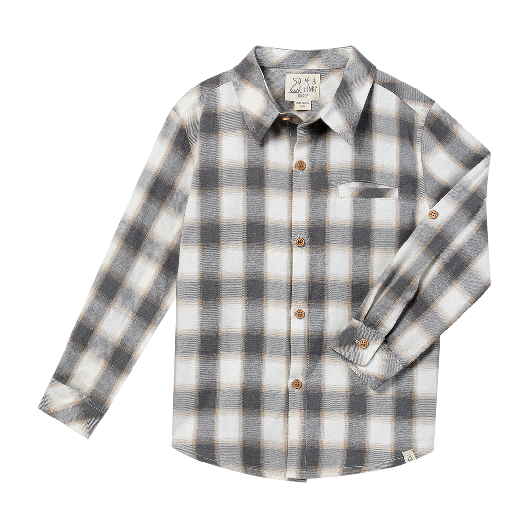 Atwood Shirt - Grey Plaid