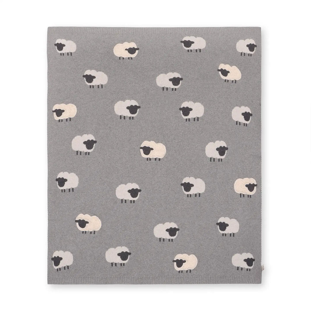 Jacquard Knit Baby Blanket