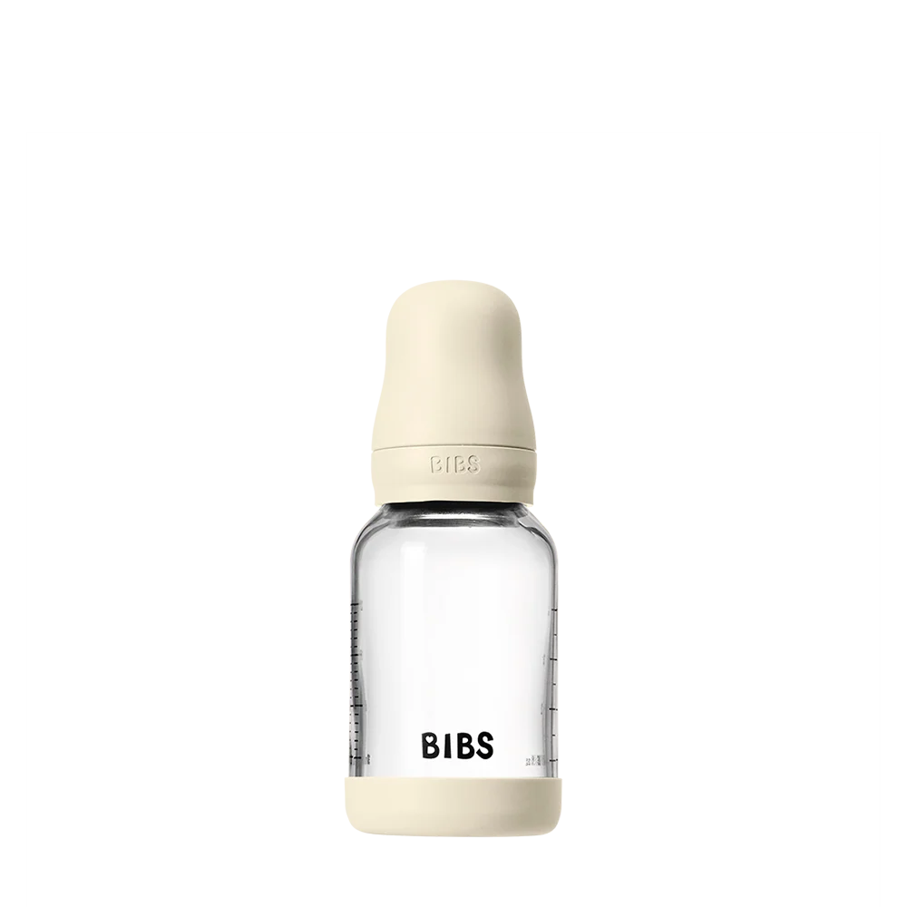 Glass Bottle 4oz Latex - Ivory