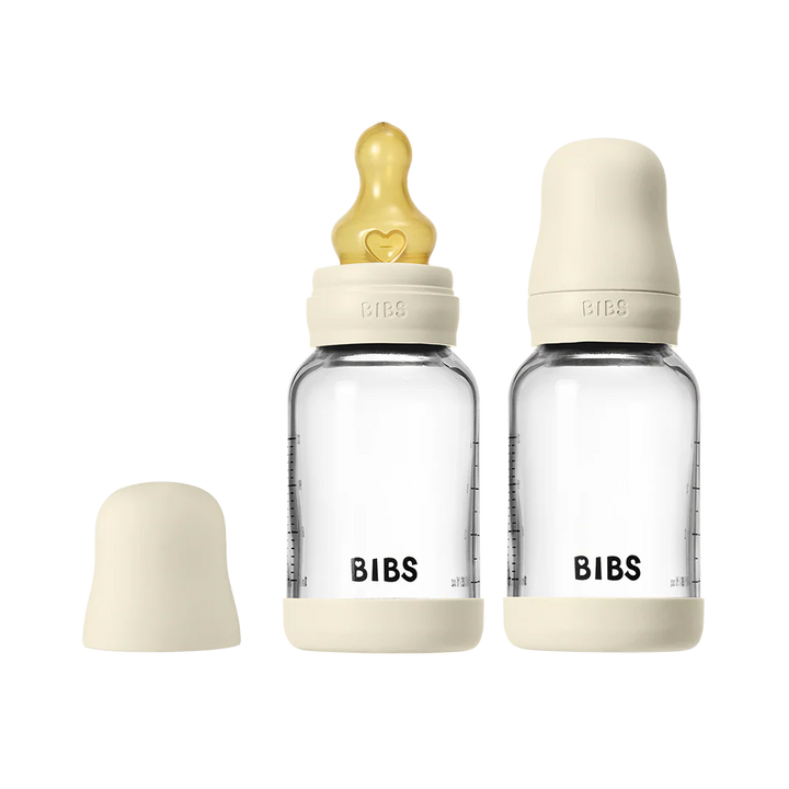 Glass Bottle 4oz 2PK Latex