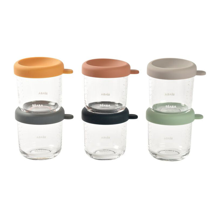 Glass Baby Food Jars - 6 PK