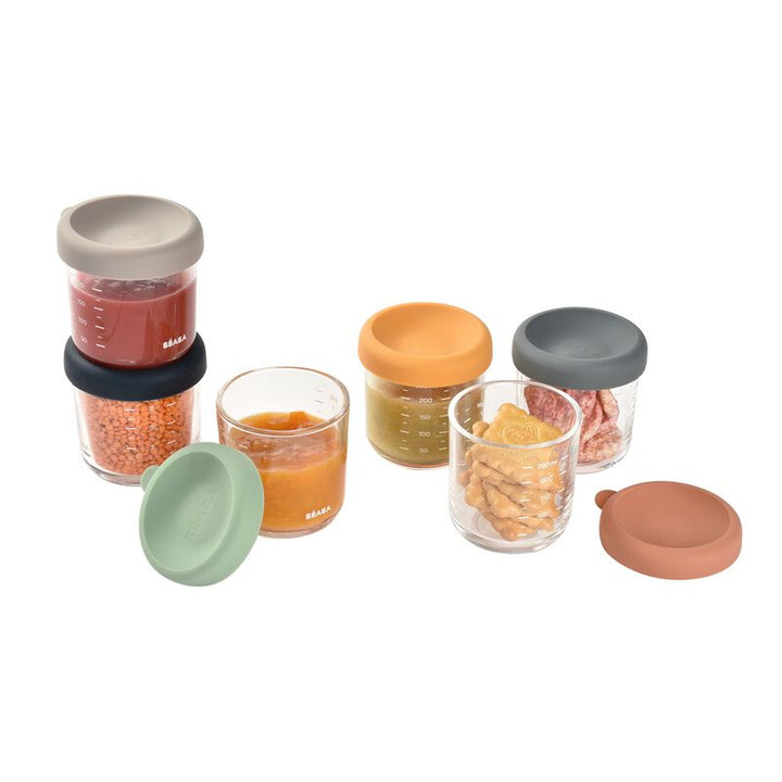 Glass Baby Food Jars - 6 PK