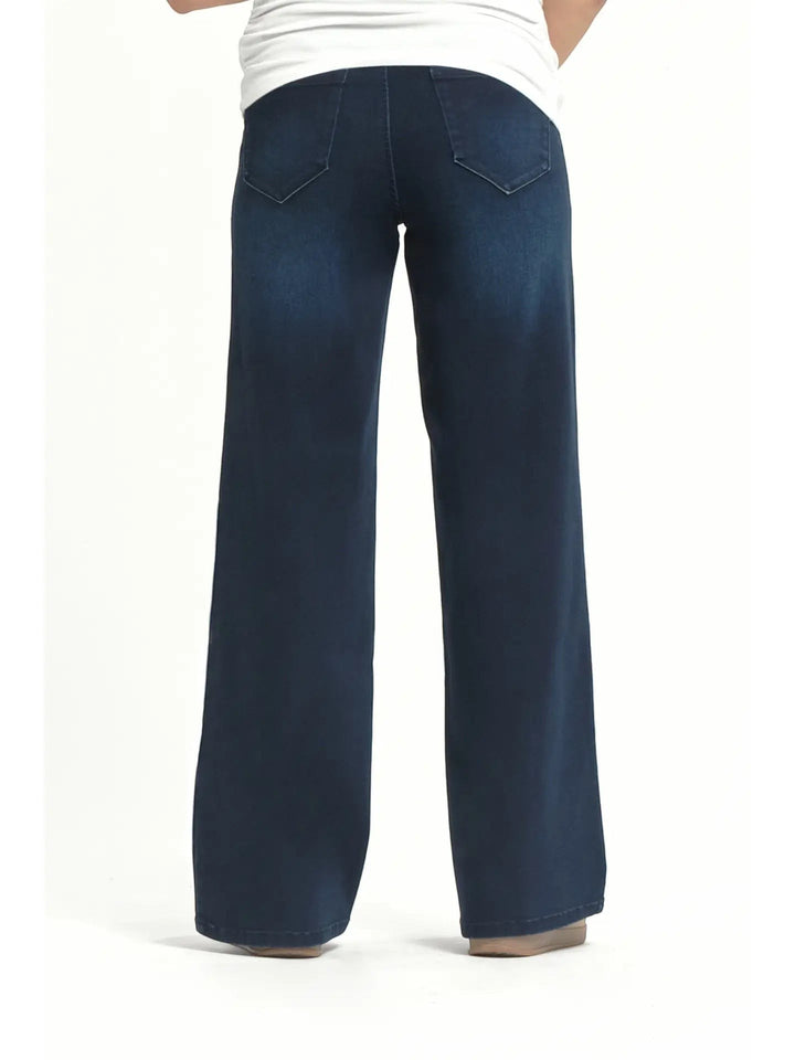 Yanique - Maternity Wide Leg Jeans