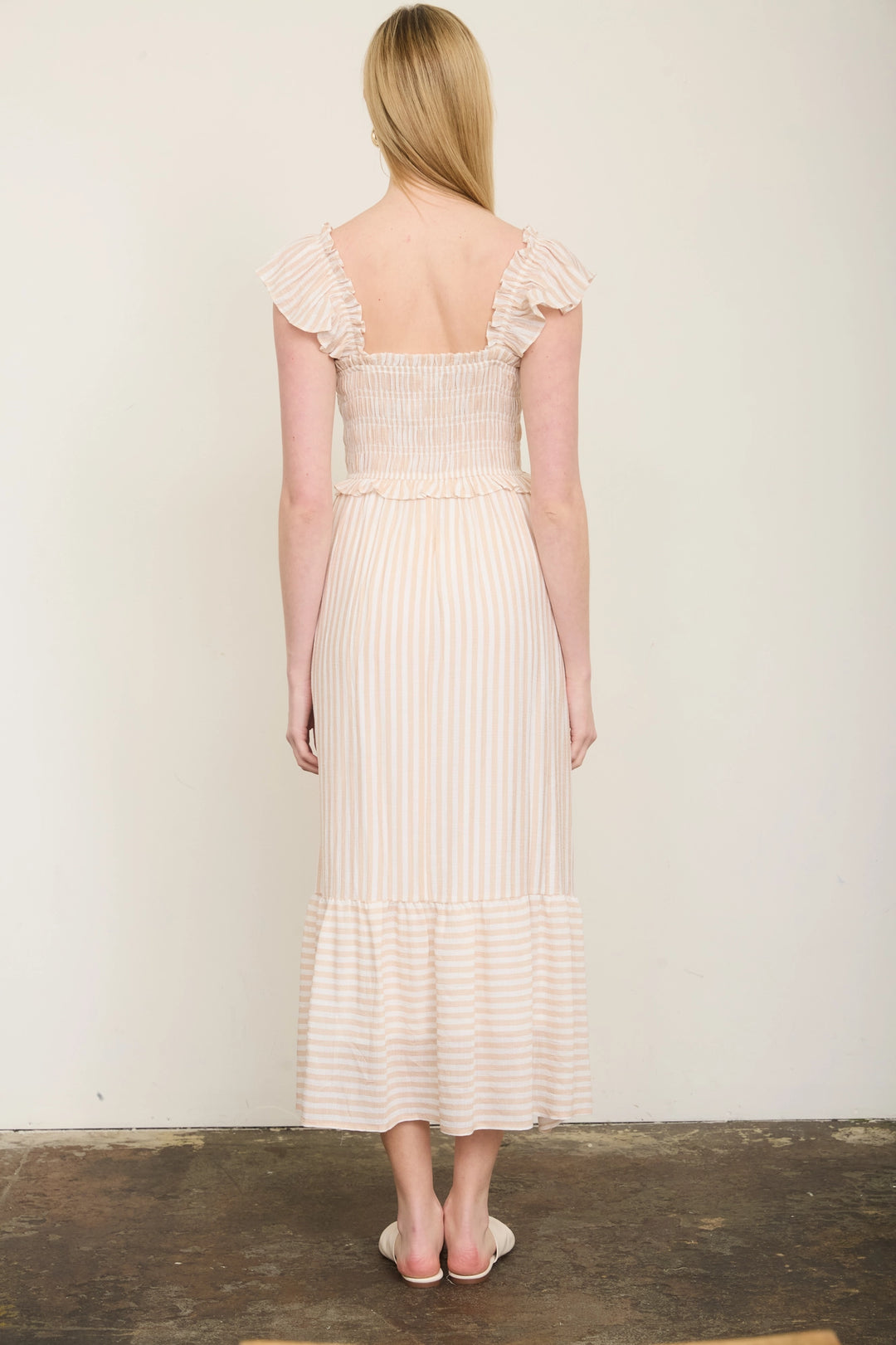 Suri Dress - Light Khaki