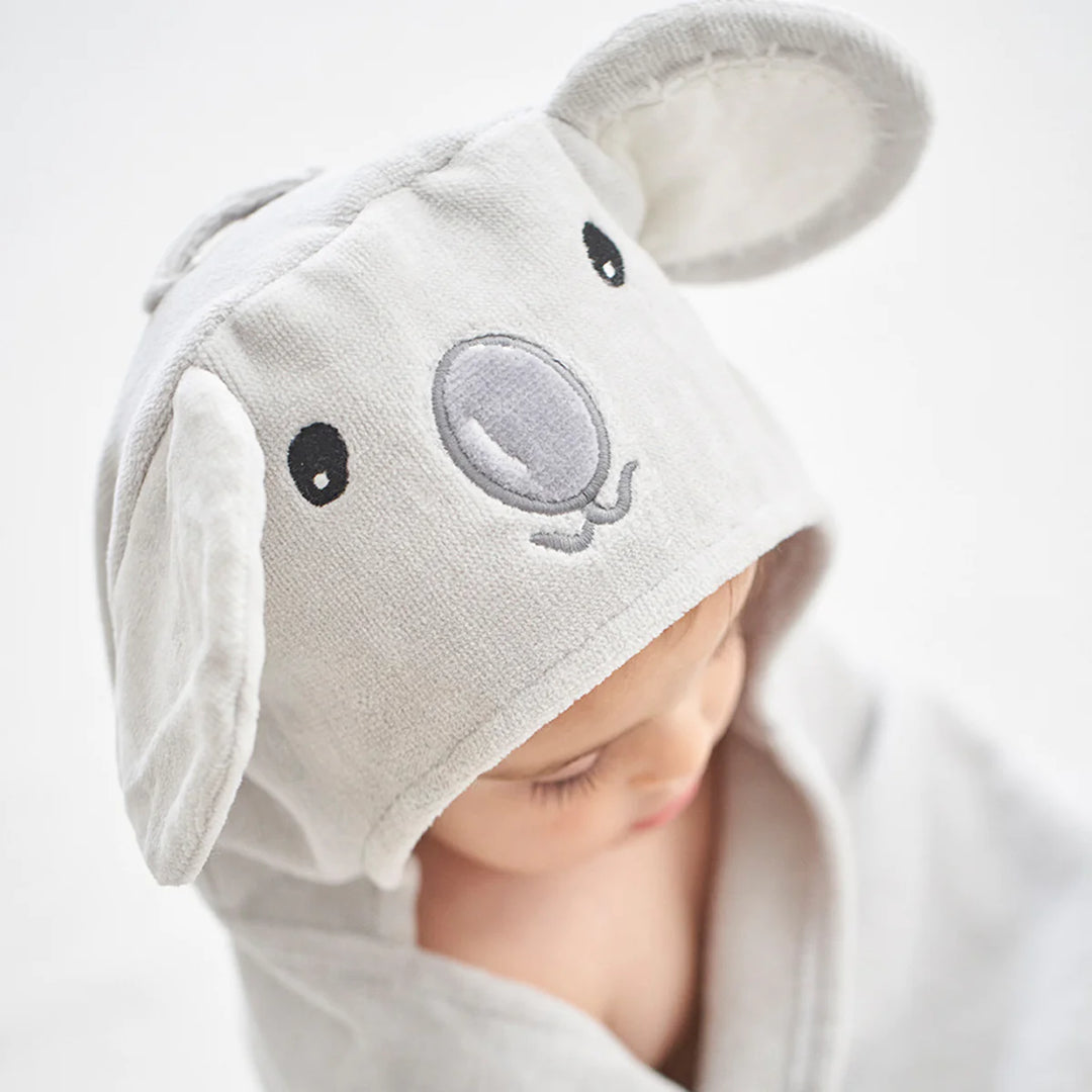 Koala Hooded Baby Bath Wrap