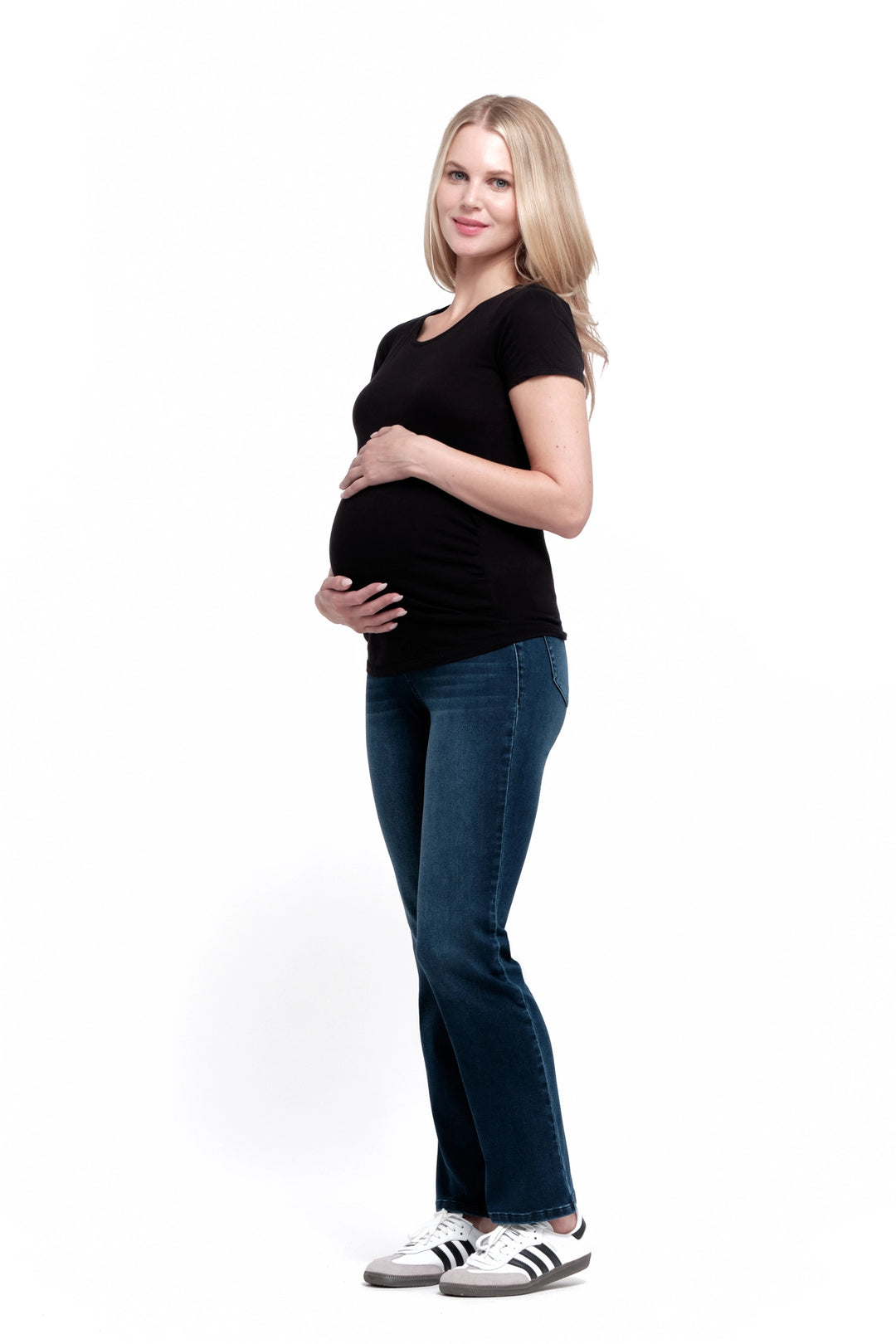 Lanie - Maternity Slim Straight Jeans