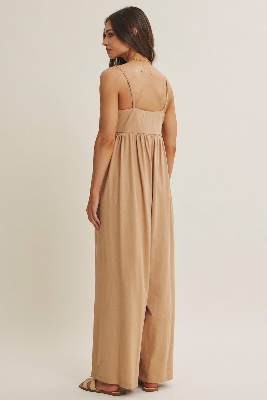 Nova Jumpsuit - Latte