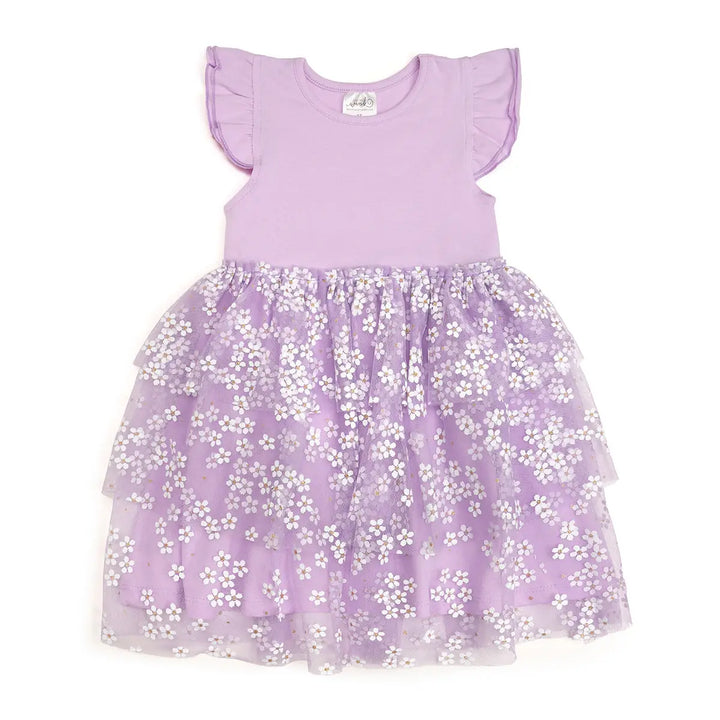 Ditsy Daisy Dress - Lavender