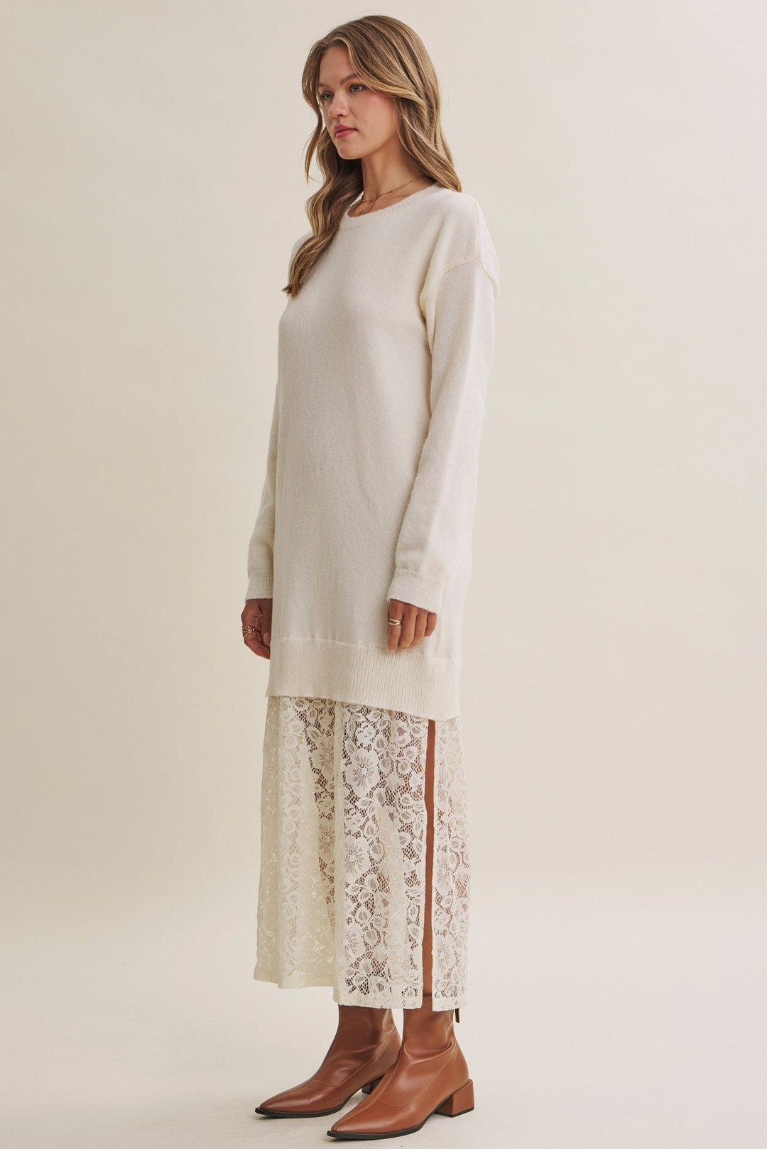 Lettie Dress - Cream
