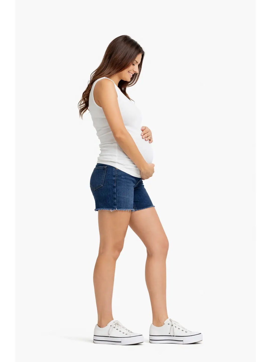 Levi - Maternity Dad Jean Shorts