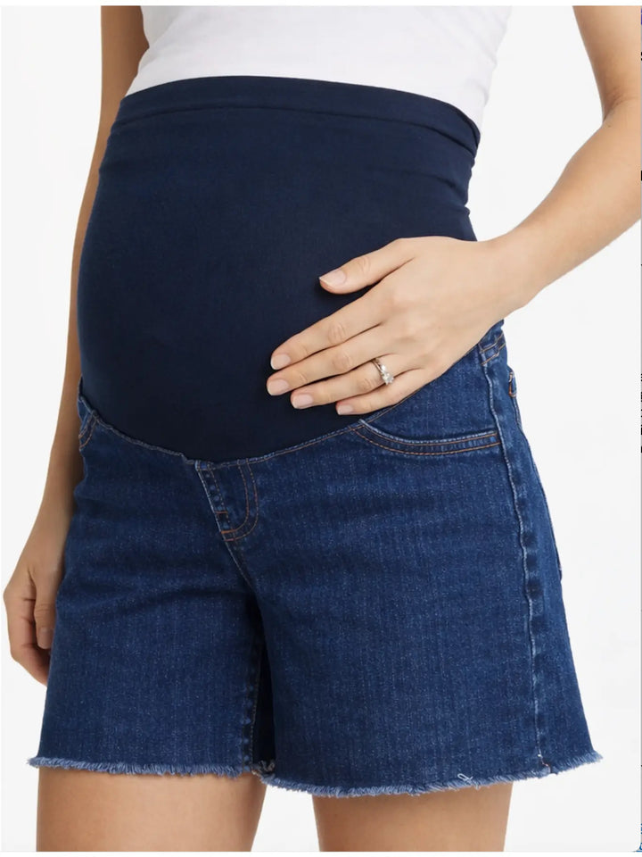 Levi - Maternity Dad Jean Shorts