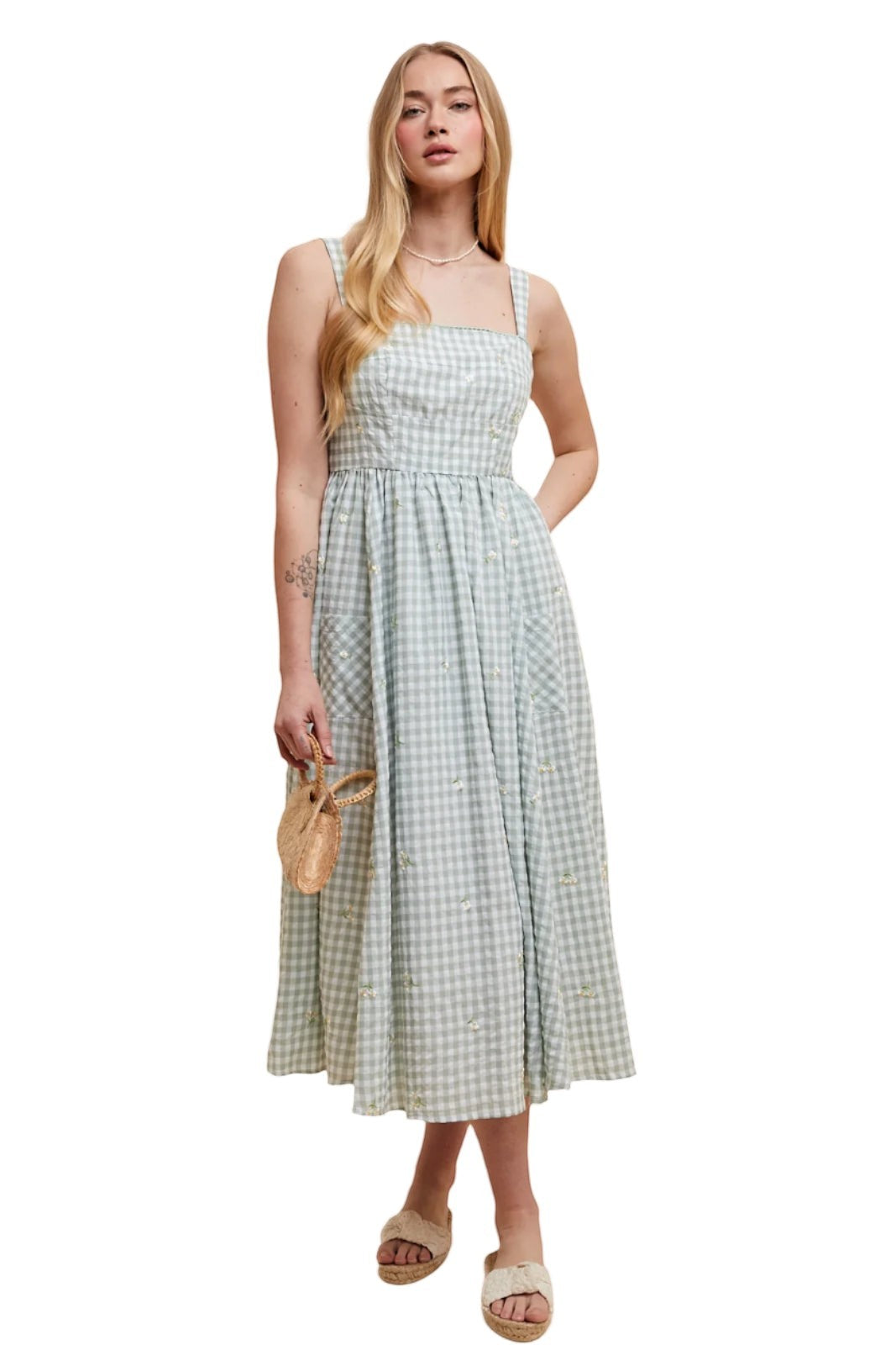 Giselle Dress - Lily Pad