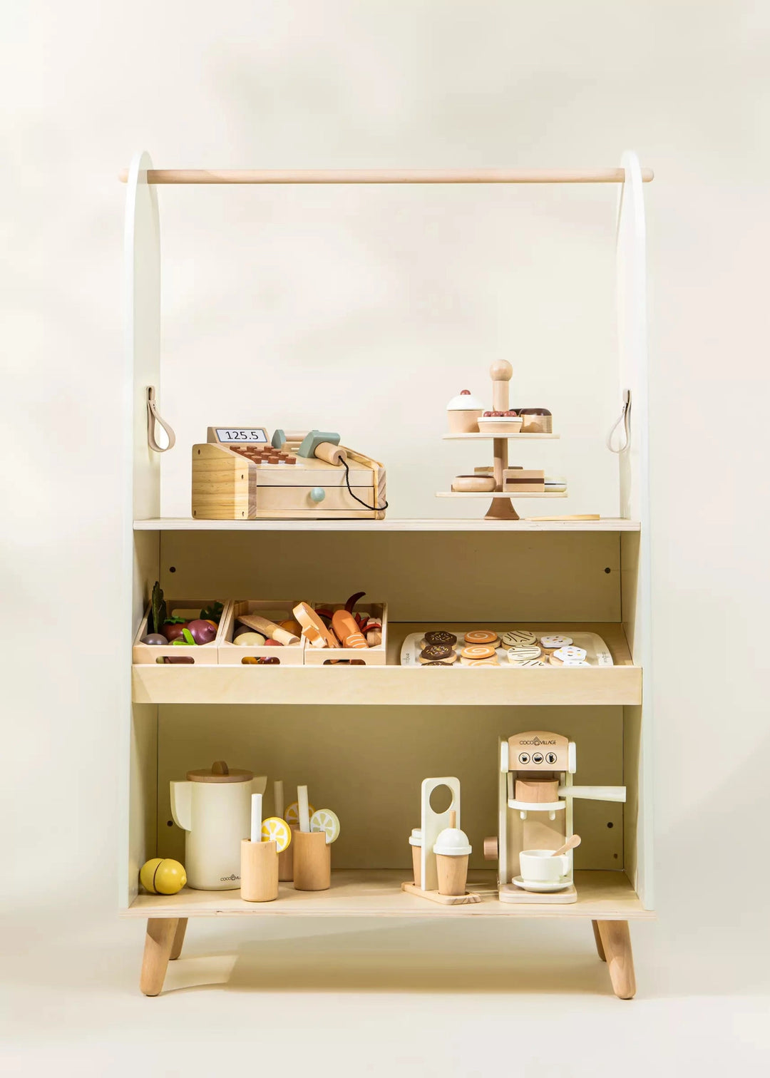 DISPLAY - Play Market & Theater Stand 2-in-1