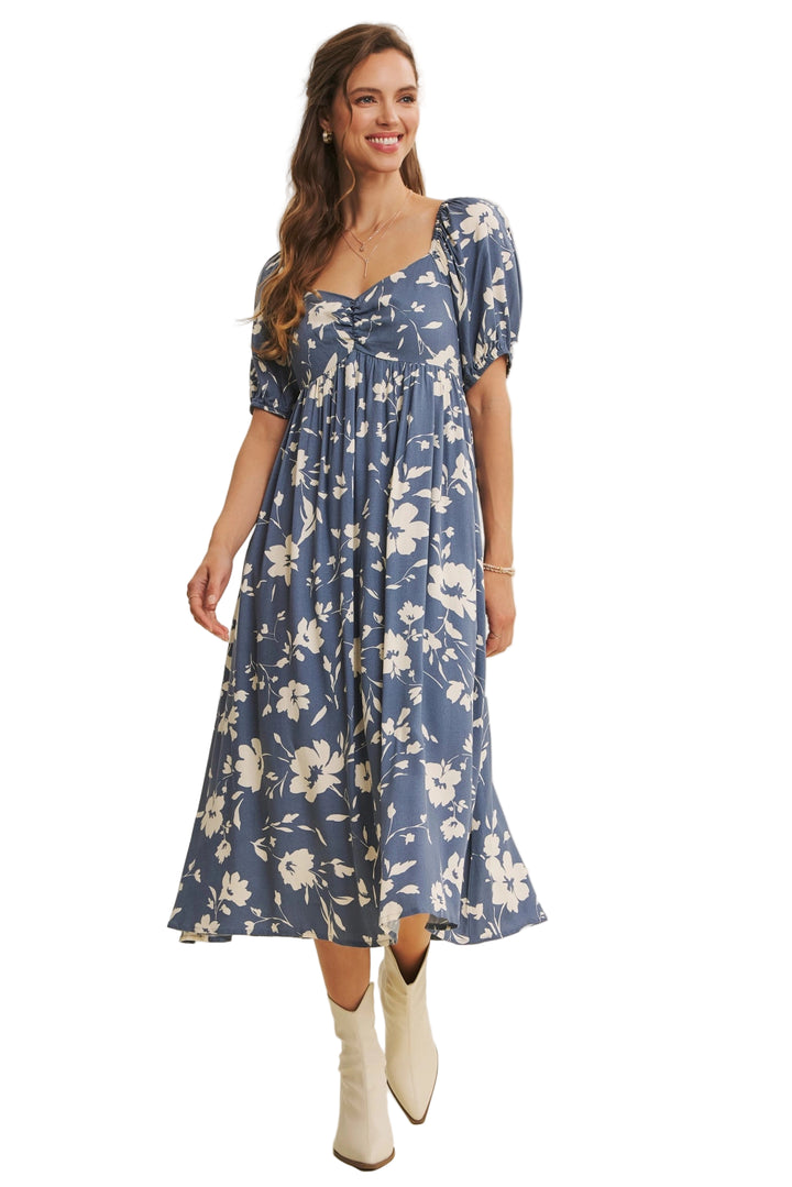 Melody Dress - Vintage Denim