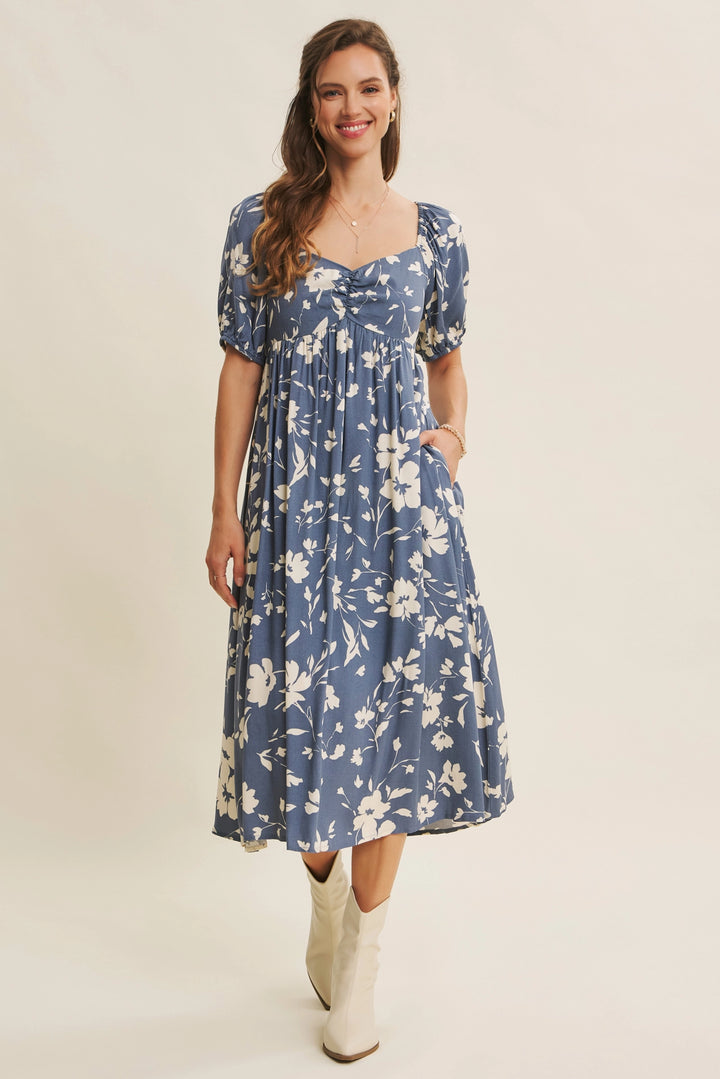 Melody Dress - Vintage Denim