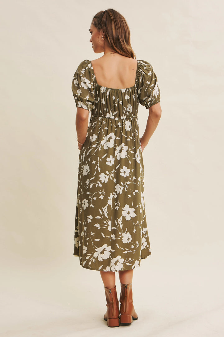 Melody Dress - Olive