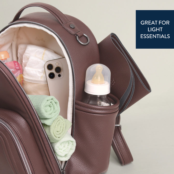 Itzy Mini Plus™ Diaper Bag - Espresso
