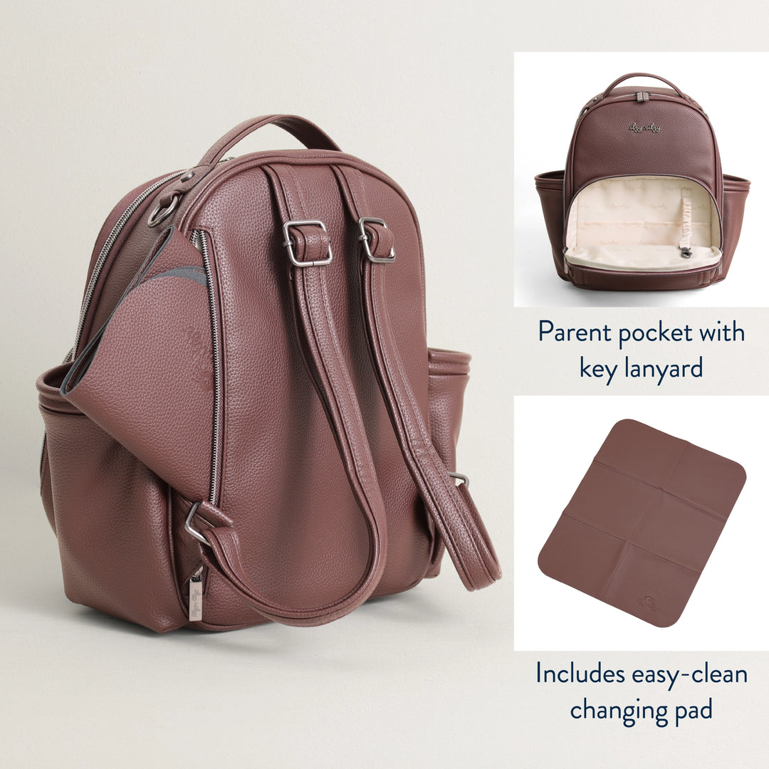 Itzy Mini Plus™ Diaper Bag - Espresso