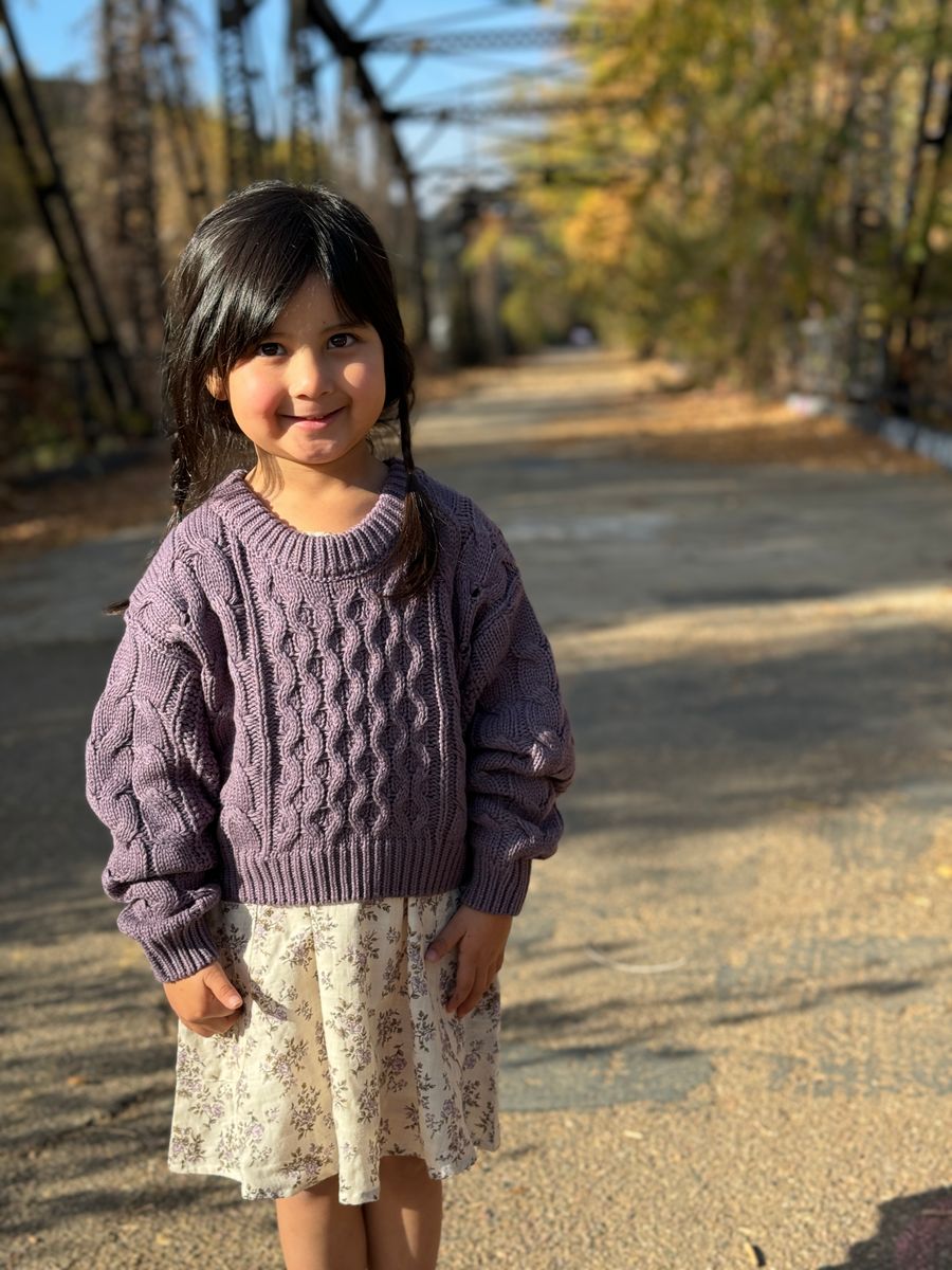 Molly Sweater - Lavender