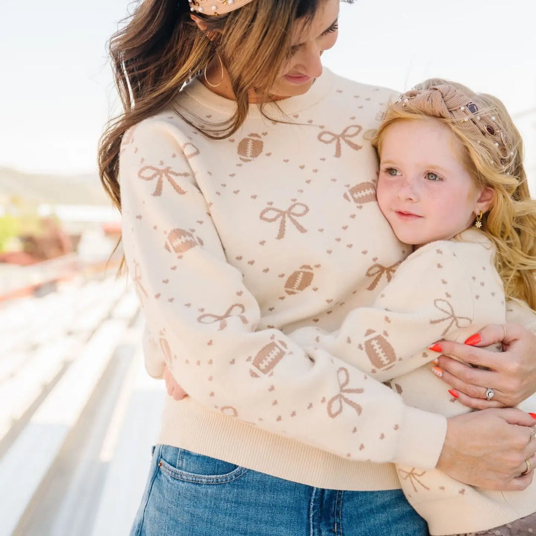 Football Trellis Sweater