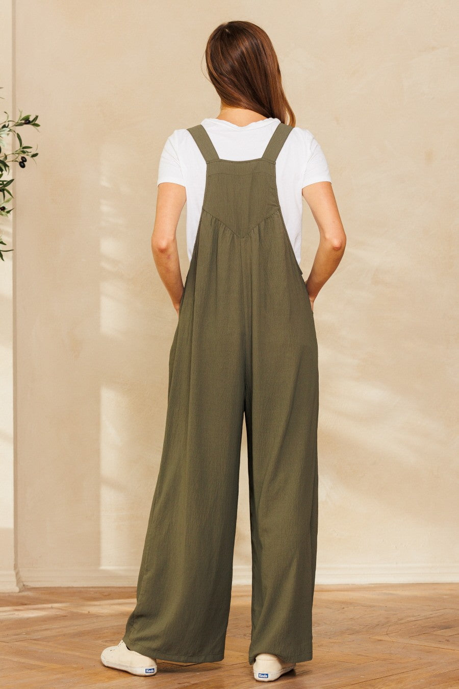 Brie Jumpsuit - Olive