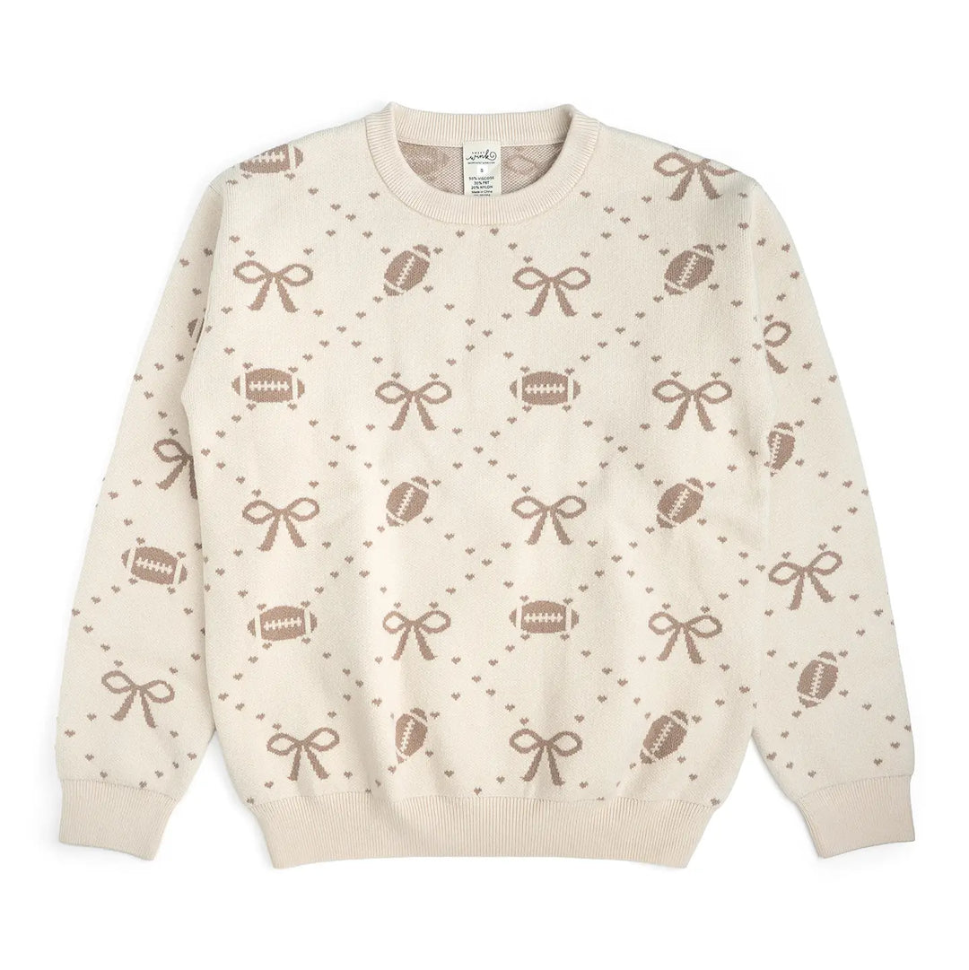 Football Trellis Women's Sweater