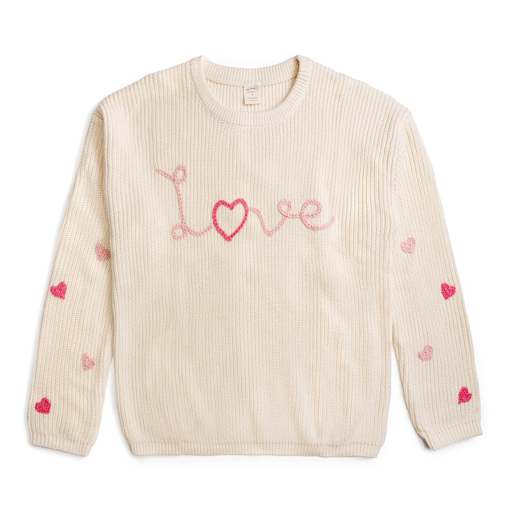 Ditsy Love Valentine's Women's Sweater