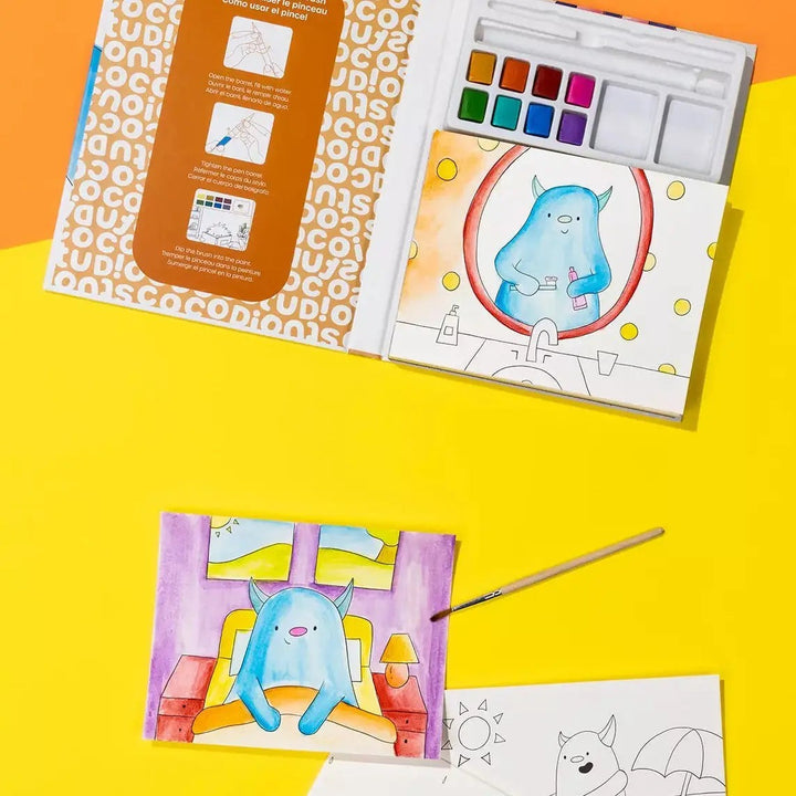 Watercolor Painting Book