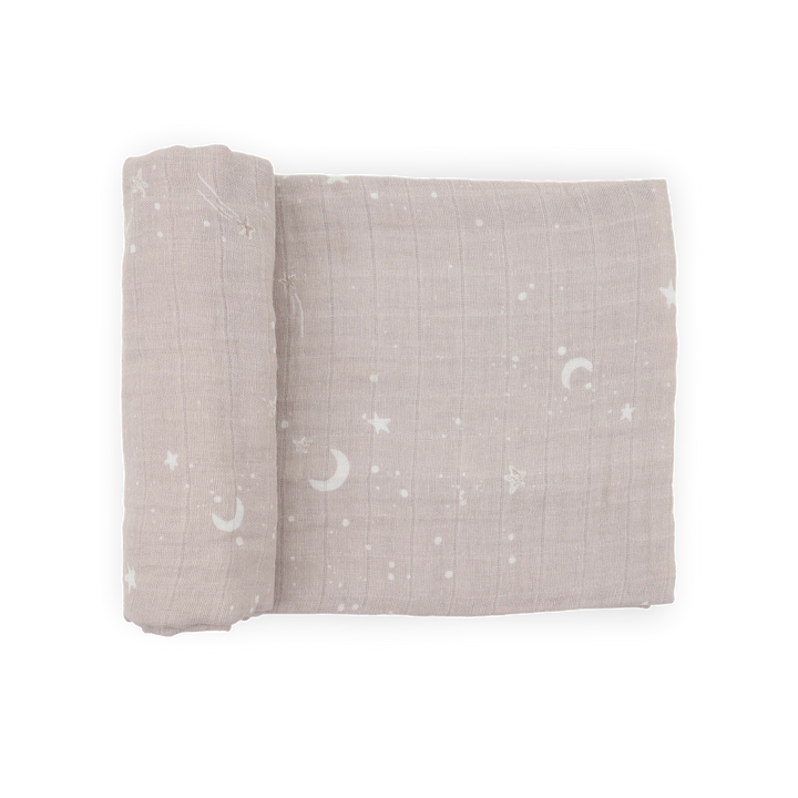 Moon Dust Organic Cotton Muslin Swaddle