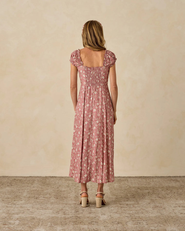 Nancy Dress - Rose Bloom